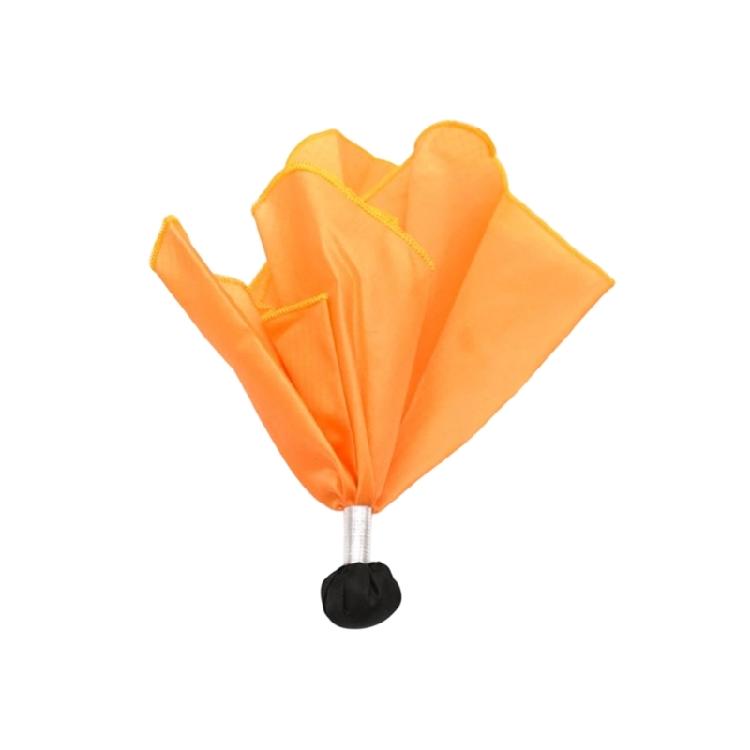 Portable Football Penalty Flags with Black Tip Professional Weighted Referee Flags Referee Game Party Accessory 1