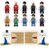 Set da Pallacanestro Blocchi da Costruzione Canestro da Pallacanestro Base per Campo da Pallacanestro Giocattolo a Particelle Piccole Sacchetto