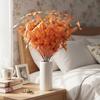 5PCS Artificial Flowers Bright Colors Lifelike Artificial Flowers Never Fade Reusable Fake Flowers for Home Living Room Bedroom