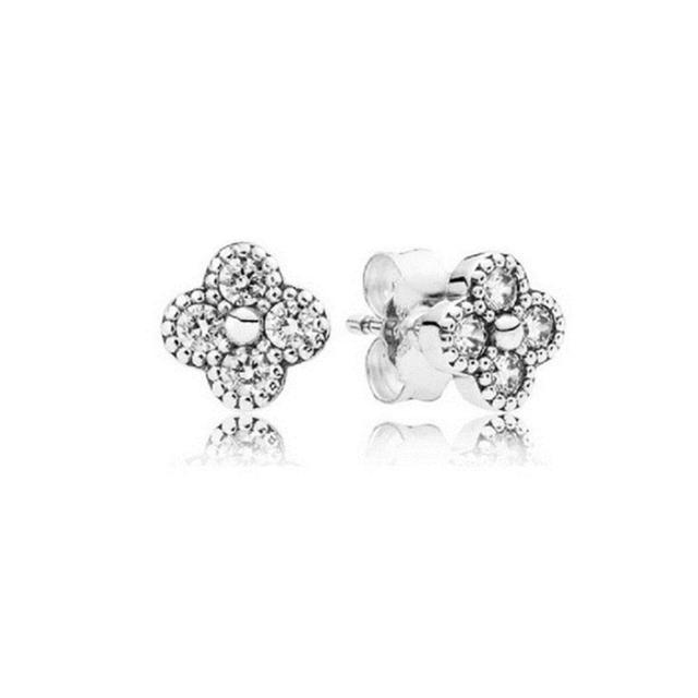 Kenora Jewelry 2023 Popular Women 'S Bracelet 925 Sterling Silver Earrings Suitable For Fashion Diy Bead Necklace Gift Jewelry