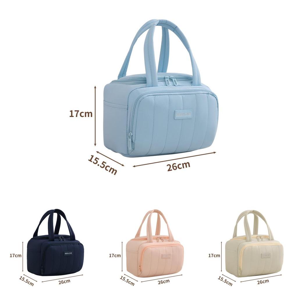 Modern Minimalist Lunch Bag With Insulated Tote For Office Workers And Students