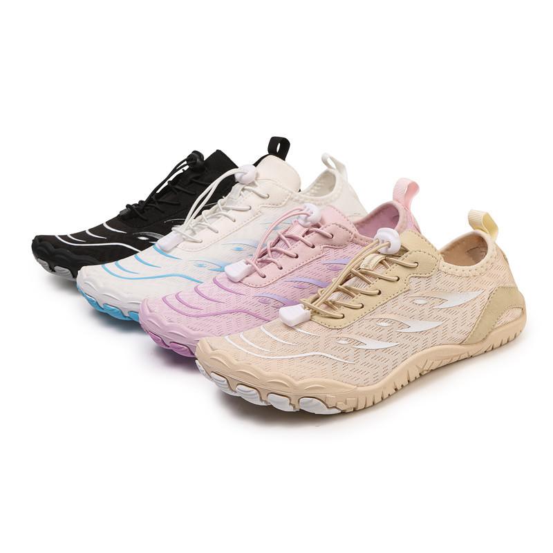 Neue Übergröße Herren- und Damen-Outdoor-Strandschuhe Fünf-Zehen-Sohle Rutschfest Schnelltrocknend Watschuhe Indoor-Fitness