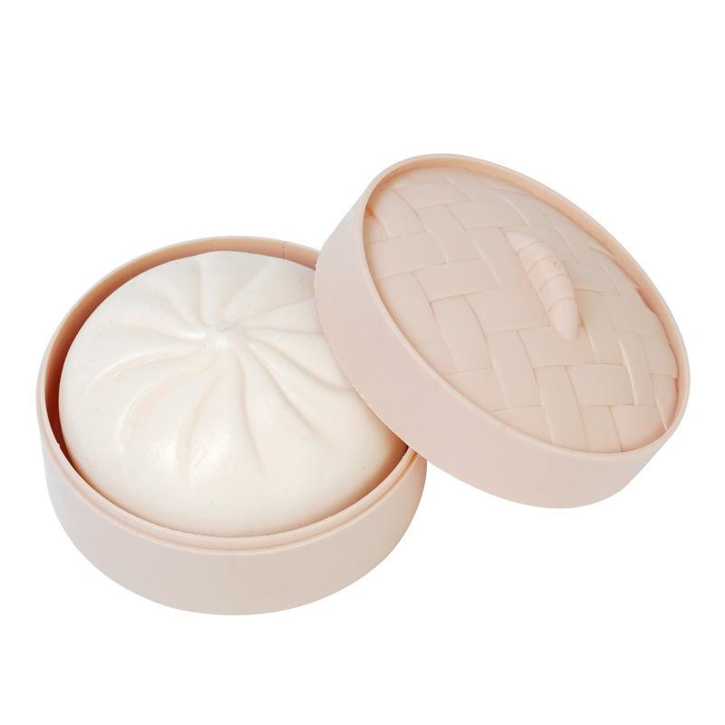 Simulation Steamer Buns Slow Rising Stress Relief Squeeze Toys TPR Venting Ball Funny Prank Toys Kids Gifts