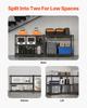 Storage Shelves 5 Tier Adjustable Heavy Duty Garage Shelving Unit 2500 lbs