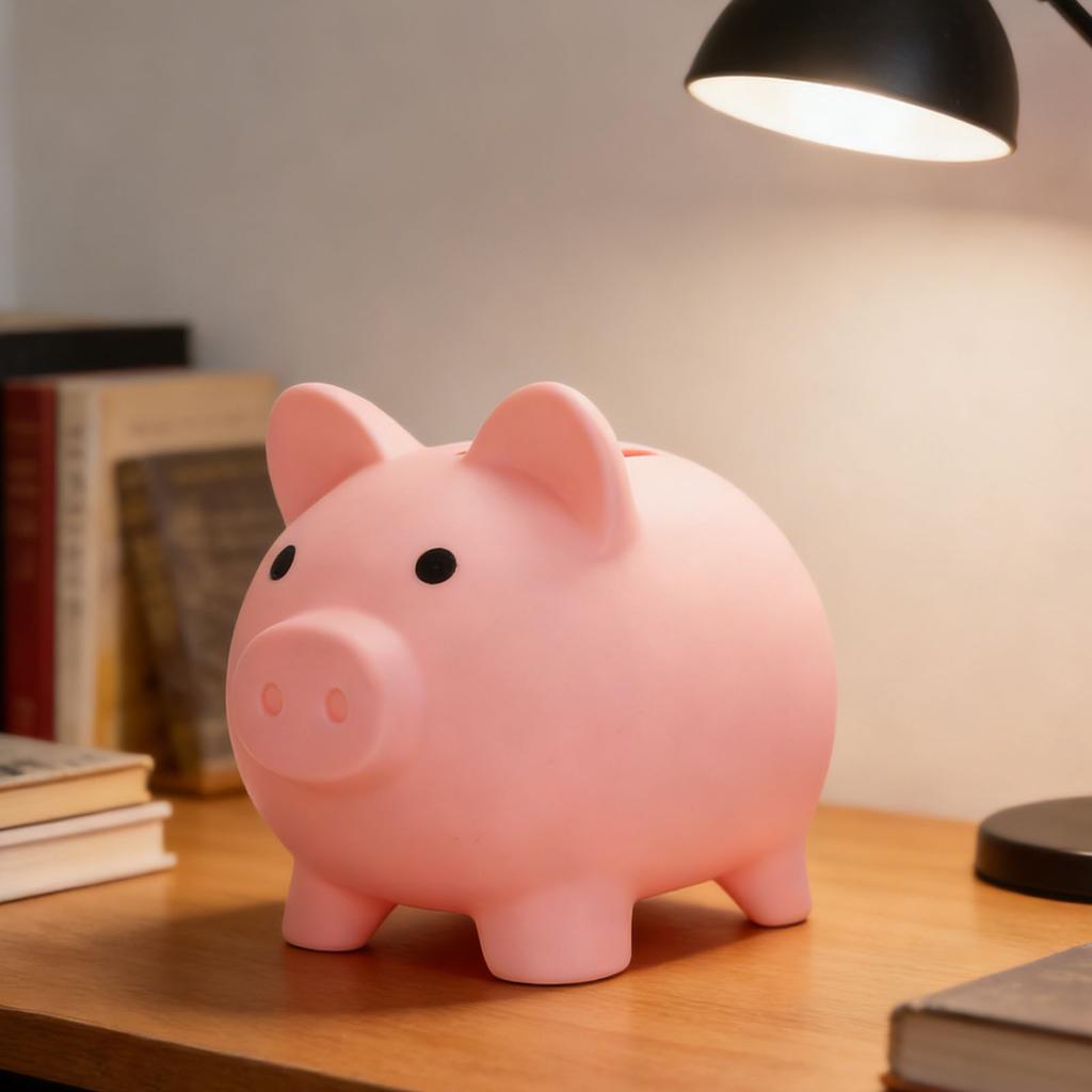 Gy Bank Cute   Money Box Thickened Shatterproof Plastic Money Saving Bank for Kids