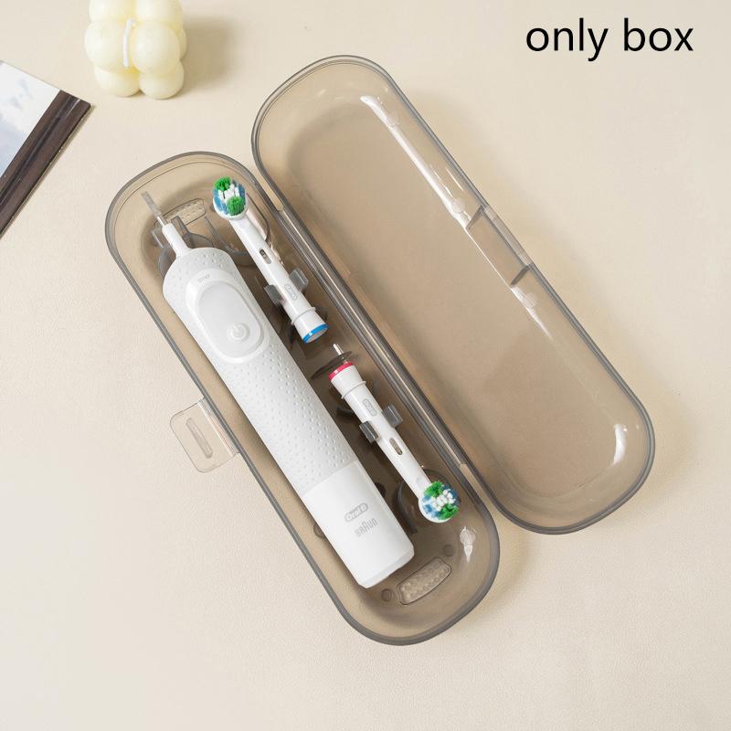 

Универсальный чехол для электрической зубной щетки, органайзер для хранения зубных щеток, портативный дорожный защитный чехол для электрической зубной щетки для улицы чёрный