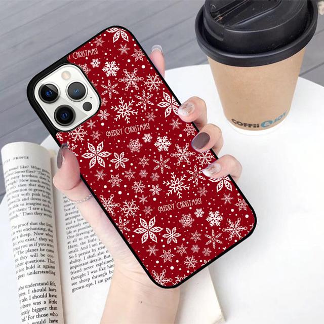 Merry Christmas Happy New Year Style Phone Case For For iPhone 17 Air 16 15 11 12 13 14 Pro Ma Plus Coque