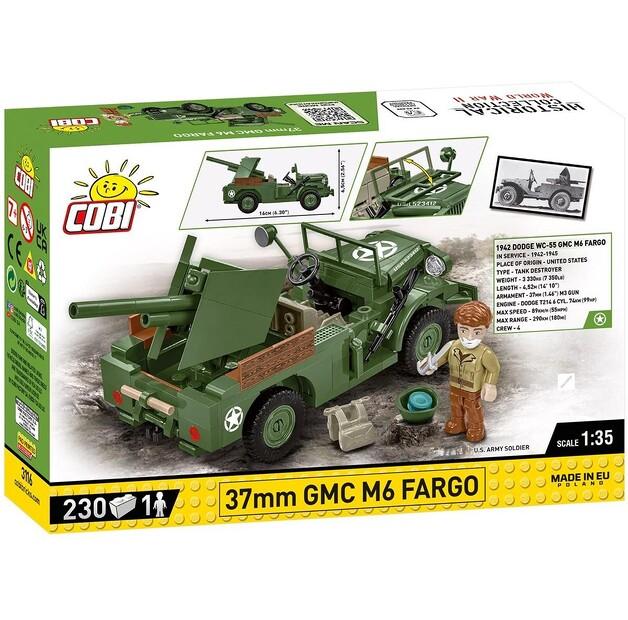 Конструктор пластиковый COBI Historical Collection WWII 1942 Dodge WC-55 GMC M6 Fargo COBI-3116