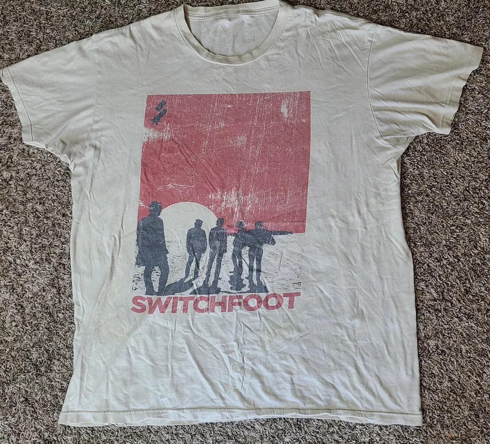 Collection Switchfoot Band white cotton T Shirt Size S-5XL S разноцветный