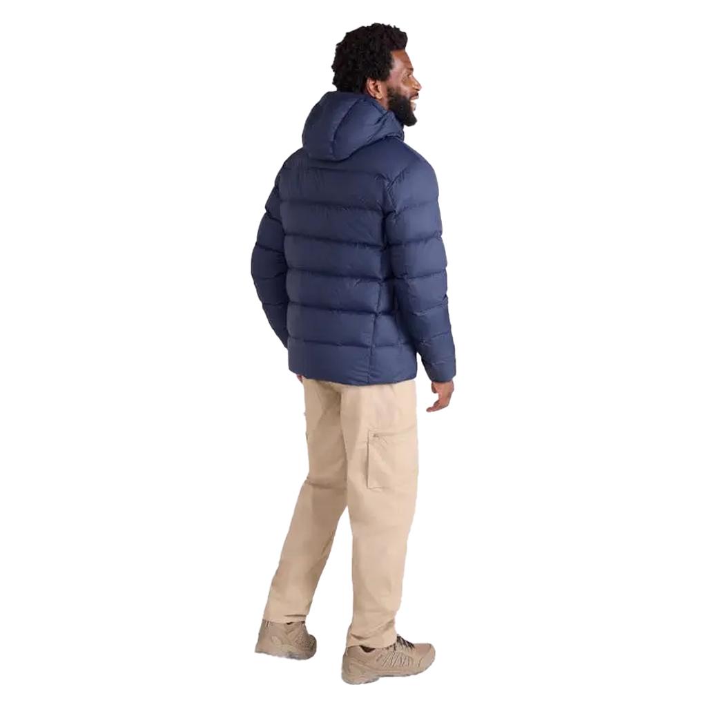 Mountain Warehouse Men's Stratus Down Packable Hooded Jacket