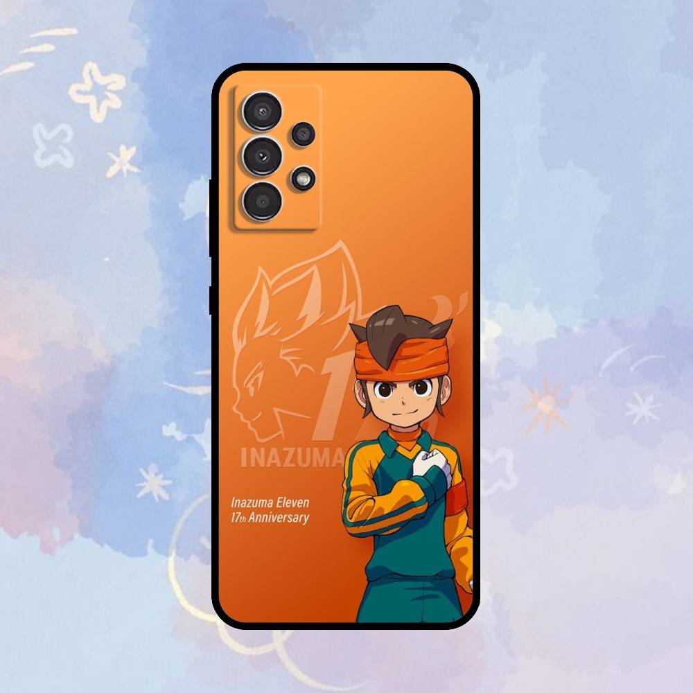 AAA I-Inazuma ElevenS Anime Phone Case For Samsung Galaxy A73,A72,A71,A70,A53,A52,A51,Others Soft Black Cover