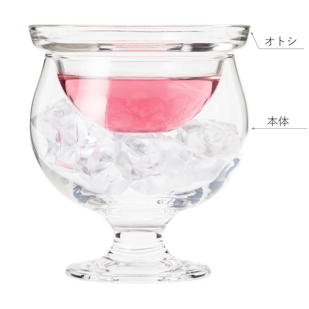 Toyo Sasaki Glass Cocktail Glass, Oyster Cocktail, Made in Japan, Dessert Glass, Parfait Glass, 35903