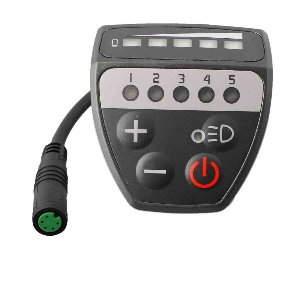 Electric Bicycle Display Controller Waterproof Bicycle  Part For Bafang BBS01/02 M400/M620 Midmotor UART Protocol