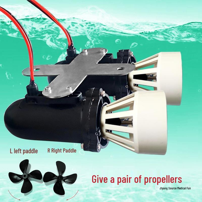 12V 795 Underwater Motor for DIY Remote Control Boats and Bait Boat Models