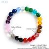 MHS.SUN Natural Stone Beads Bracelet For Women Men Amethysts Tiger Eye Empath Protection Bracelet Wealth Healing Energy Jewelry