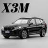 1:32 X3M 320i Toy Sports Car Model Pull Back Sound Light Doors Opened Alloy Diecast Miniature Vehicle Models Ornaments Gifts