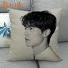 Custom Lee Dong Wook KPOP Pillowcase  Wedding Decorative Cotton Linen Pillow Case For Home Pillow Cover 45X45cm One Side
