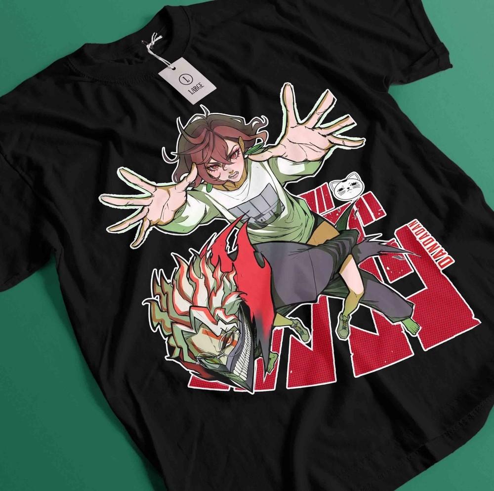 

Футболка Dan Da Dan Футболка Окарун Футболка Момо Аясэ Футболка Кен Футболка Турбо Джин Айра Сэйко L