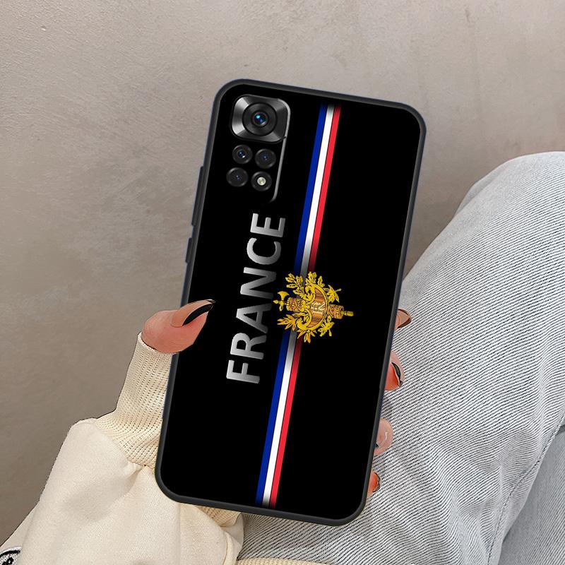 

France Flag For Xiaomi Redmi Note 13 10 12 11 14 15 Pro Plus Case Cover For Redmi 15 13C 12C 14C 10C 15C Redmi Note 12 4G
