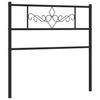Replacement Headboard Metal Black 75 Cm
