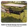 Compact Folding Camping Table Easy to Clean Furniture for Barbecues