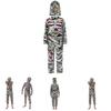 New Halloween Mummy Cosplay Costume For Children Thrilling All-in-one Outfit!