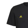 Adidas Printed Logo Crew Neck Short Sleeve T-Shirt Men Tops Black HG1400