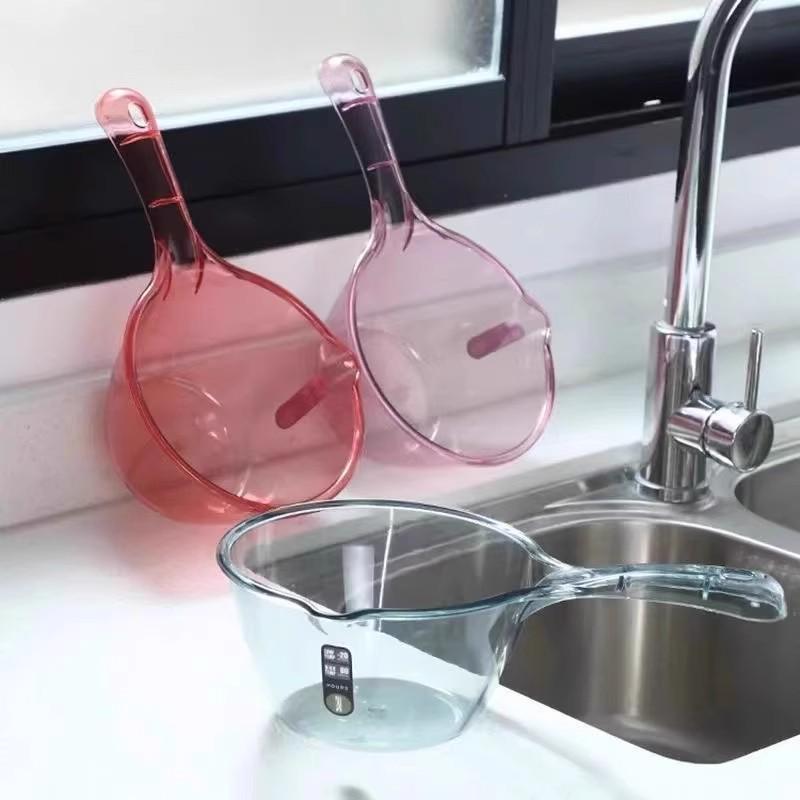 Grande Écope à Eau Durable à Long Manche pour Bain et Cuisine