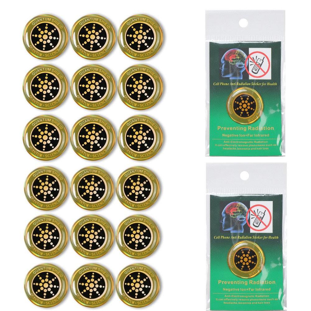 Radiation Shielding Stickers 20PCS Non Magnetic EMF Protection for Electronics