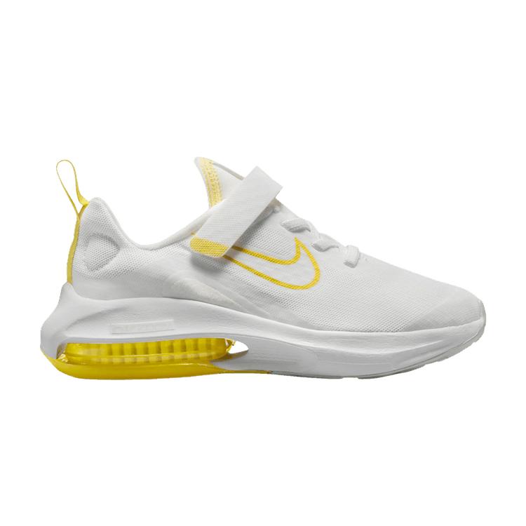 

Nike Кроссовки Air Zoom Arcadia 2 PS White Opti Yellow для детей Summit-White Pure-Platinum DM8492-101 28
