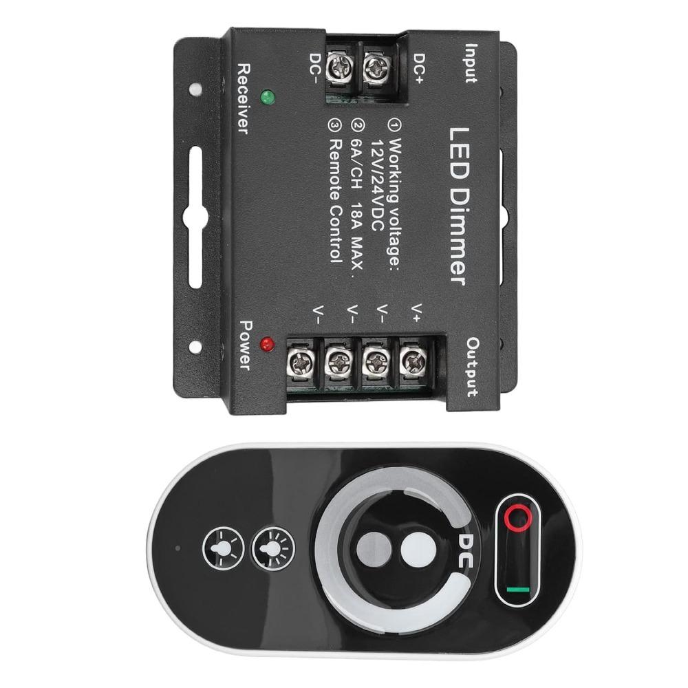 Aluminum Alloy Touch Remote Controller Constant Voltage CCT LED Controller Indoor Decoration