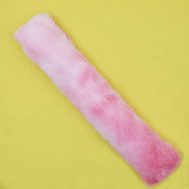 

Подушка-игрушка плюшевая с градиентом кота, игрушка-палочка для кусания кота, прорезыватель, саморазвлекающая и скучная подушка-игрушка с кошачьей мятой розовый