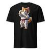 Unisex Basic Softstyle T-Shirt Gildan | with Martial Arts Karate Cat Graphic