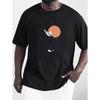 European Size Minimalist Golfer Minimalist Golfer Swinging Wrinkle - Mens T-Shirt - Front Shoulder Fit