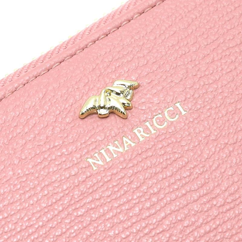 Nina Ricci Columbu Purse 85-1483 Women's Pink Wallet