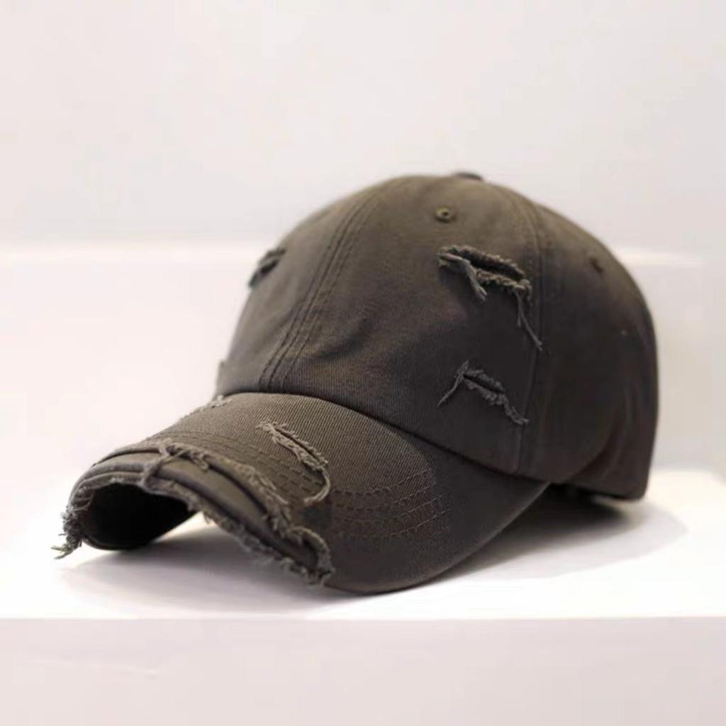 2024 New Adult Vintage Baseball Cap girls personality washed Peaked Cap male and female couples outdoor shopping Sunscreen Hat