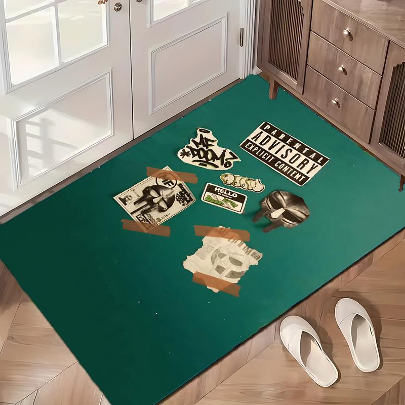 MF DOOM (1) Büroteppiche geeignet für Wohnzimmer Schlafzimmer Büros und Küchen ein Geschenk für moderne Wohnkultur