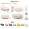 Shockproof Hard Shell Double Glasses Case Lightweight Portable Dual Eyewear Storage Box for Sports Cycling Running Use