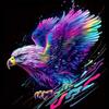 Full 5D DIY Diamond Painting Painted Eagle Diamond Embroidery Full Cross Stitch Home Decoration Handmade Gift