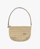 Loco Hawaii Raffia Strap Pouch Bag
