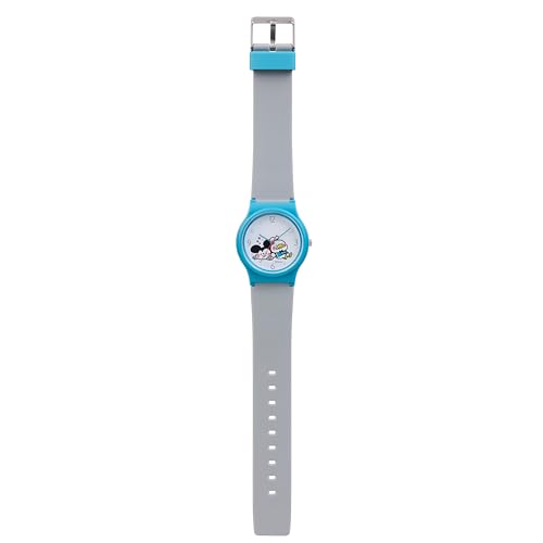 Citizen Q&Q Kanahei Mickey Mouse and Donald Duck Analog Watch, 10 ATM Water Resistant, Urethane Strap, V06A-514VK, Girls' Gray