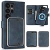 3 In 1 Detachable Card Solt Magnetic Wallet Leather Case For Samsung S25 Ultra S25Edge S24 Plus S23 S22 Flip Book Bag Cover