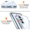 Čtyřrohové pouzdro TPU odolné proti nárazům pro Samsung Galaxy A56 A36 A26 A16 5G A06 A15 A25 A35 A55 A34 A54 Kryt Čirý Capa Fundas Coque