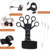 5 Finger Hand Therapy Grip Strengthener Silicone Exerciser For Wrist Rehabilitation And Recovery