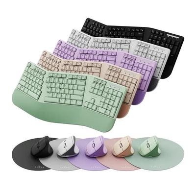 ShanYe Ergonomic Wireless Keyboard and Mouse Set