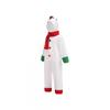 Kids Winter Snowman Costume Set Christmas Performance Toddler Snow Child Dance Outfit Neutral Unisex