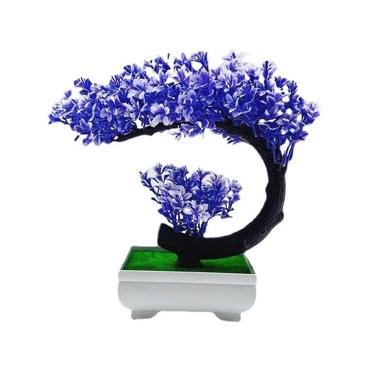 Pinus Hwangshanensis Simulated Plastics Fake Trees Green Plants Potted Plants