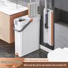 33cm Flat Microfiber Mop & Bucket Set for Hands-Free Household Cleaning
