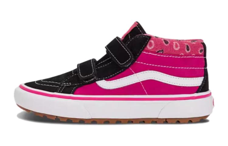Кеды Vans Kids Sk8-Mid на липучках из замши VN0A5KROB9P 27