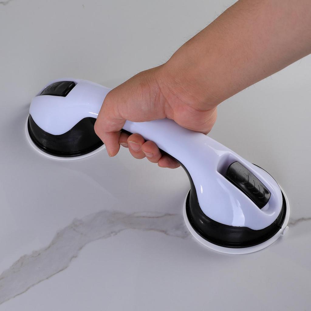 Nail-Free Bathroom Suction Handrail for Doors, Windows, & Sliding Glass - Ideal for Children & Elderly